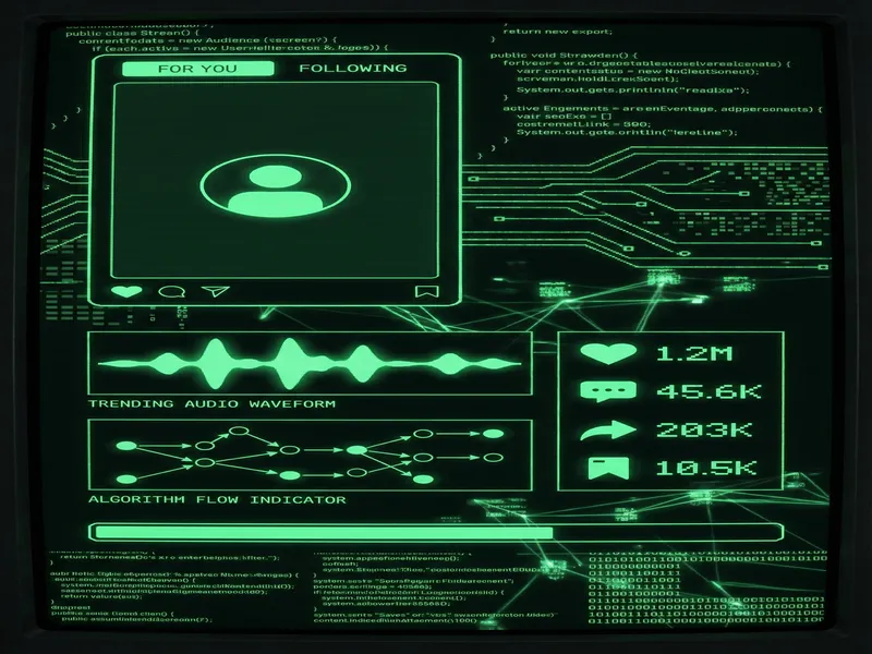 抖音平台 香香腐宅 算法分析终端界面